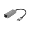 S-LINK SW-U336 Gri Metal Type-C to RJ45 10/100/1000Mbps Gigabit Adaptör