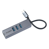 DARK USB Type-C to RJ45 Gigabit Ethernet ve 3xUSB 3.0 Hub Çoklayıcı Adaptör