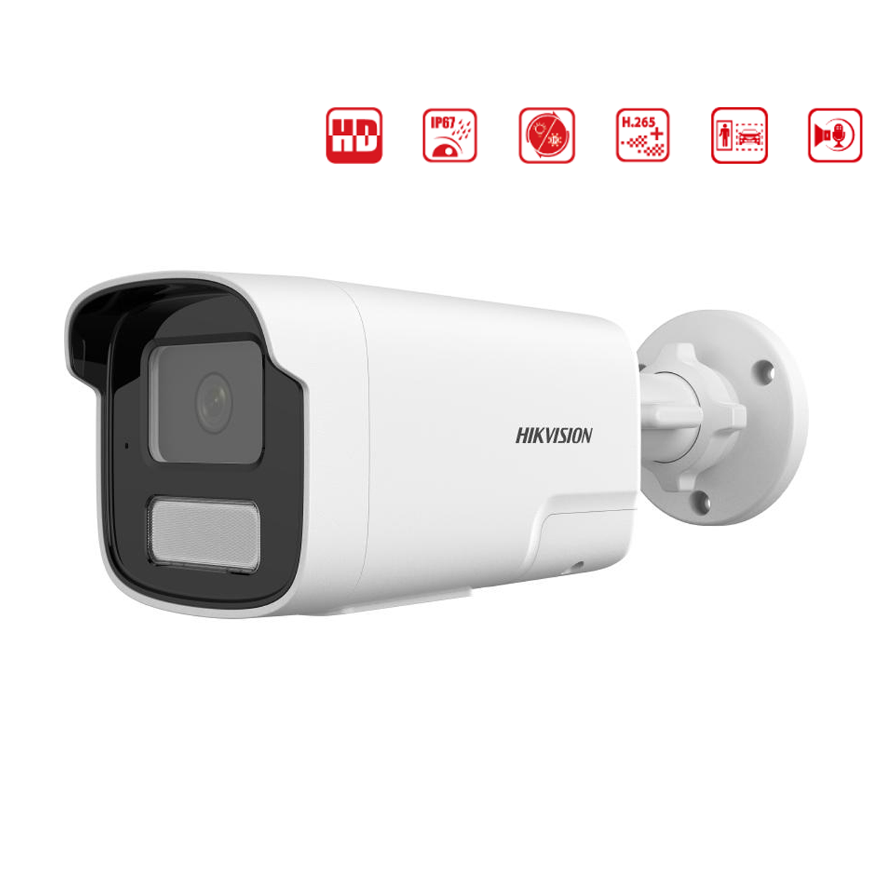 HIKVISION DS-2CD1T63G2-LIUF/SL 6MP 4mm Akıllı Çift Işık Çift Yönlü Konuşma Bulle