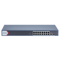 Hikvision Ds-3E1518P-Ei 16Ge Poe Port (230W) 1Ge/Sfp 1Ge/Upli̇nk Poe Swit