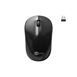 Lenovo Lecoo Ws206 Si̇yah Kablosuz 1200Dpi 3 Tuşlu Opti̇k Mouse 