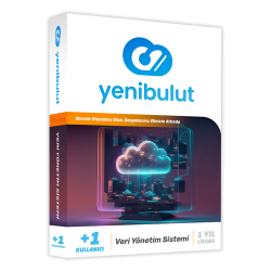 Yenibulut Veri Y&Ouml;Netim Yazılımı +1 Ek Kullanıcı Lisansı 1 Yıl 
