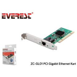 Everest Zc-Gl01 Pci Gigabit Ethernet Kart