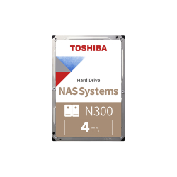 Toshiba N300 4Tb 7200Rpm Sata3  128Mb  7/24  1-8  Yuvalı Nas I&Ccedil;In