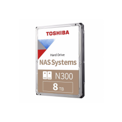 Toshiba N300 8Tb 7200Rpm Sata3 128Mb 7/24  1-8  Yuvalı Nas I&Ccedil;In