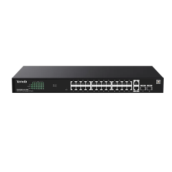 Tenda Teg2228P-24-410W 24Ge Poe Port (410W), 2X Uplink, 2X Sfp Cloud Managed Sw