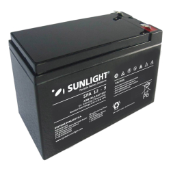 Sunligt Spl9-12 12V 9Ah Kuru Tip Ups+G&Uuml;Venlik Ak&Uuml;S&Uuml;