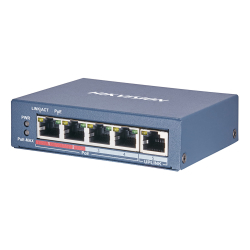 Hikvision Ds-3E0105P-E/M(B) 4Fe Poe Port (35W), 1Fe Uplink Switch