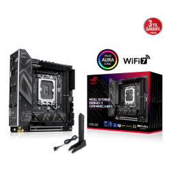 Asus Rog Strix B860-I Gaming Wifi Lga1851 Ddr5 8800 Wifi7+Bt Aura Rgb 2.5Glan Mi