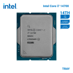 Intel Raptor Lake I7-14700 Tray Vgalı, Fansız 20C 2,1/5.4Ghz 33Mb L1700