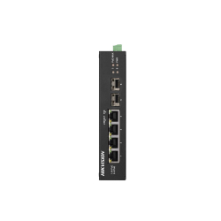 Hikvision Ds-3T0506Hp-E/Hs 4Ge Port 2X1Gb Sfp Uplink (65W) Poe Endustriyel Switc