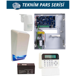 Tekni̇m Tsp-5334Lcda Hırsız Alarm Seti (Ethernet/Network&#039;L&Uuml; + Ak&Uuml; Dahil)