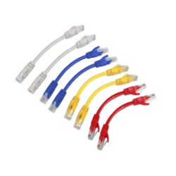 Ager Utp Cat6 0.15M 4X2X28# Lsoh Slim Patch Cord Gri