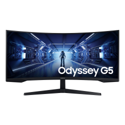 34&Uml; Samsung Odyssey G5 L 1Ms 165Hz 2K Wqhd Curved (Kavisli) Oyuncu Monit&Ouml;R&Uuml;