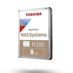 Toshiba N300 8 Tb 7200Rpm Sata3  512Mb 7/24  1-8  Yuvalı Nas I&Ccedil;In
