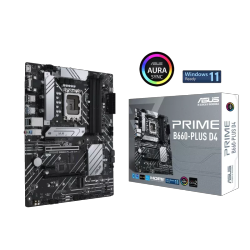 Asus Prime B660-Plus D4 Intel B660 Lga1700 Ddr4 5000 Dp Hdmi Vga 3X M2 Usb3.2 Au