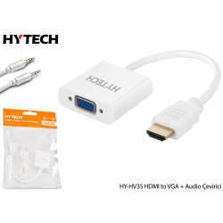 Hytech Hy-Hv35 Hdmi To Vga + Audio &Ccedil;Evirici