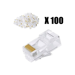 Molix Rj45 Cat6 Utp Rj-45 100 L&Uuml; Pkt Konnekt&Ouml;R
