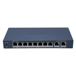 Hikvision Ds-3E1310P-Ei/M 8Fe Poe Port (60W) 2 X Gigabit Uplink Switch