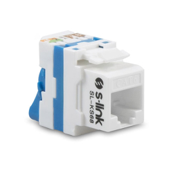 S-Link Sl-Ks68 Cat6 Utp 180 Derece Keystone Jack &Ccedil;Evirmeli