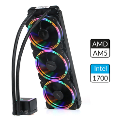 Dark Aquaforce W360 360Mm Fixed Rgb Ledli Sıvı Soğutma