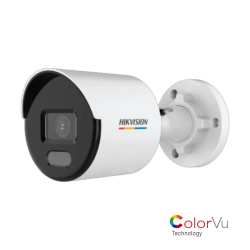 Hikvision Ds-2Cd1027G0-Luf 2Mp 4Mm Colorvu Ip Bullet Kamera (-Dahili Mikrofunlu)