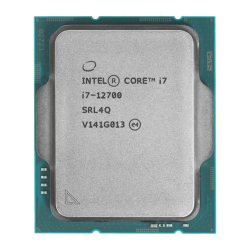 Intel Alder Lake I7-12700 Tray, Vga'Lı, Fansız 12C 2,10Ghz/4.90Ghz 25Mb Lga1700 