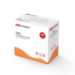 Hikvision Ds-1Ln6Uu/Cca U/Utp 305Mt  23 Awg (Cca, 0.57Mm) Pvc Gri Kablo  