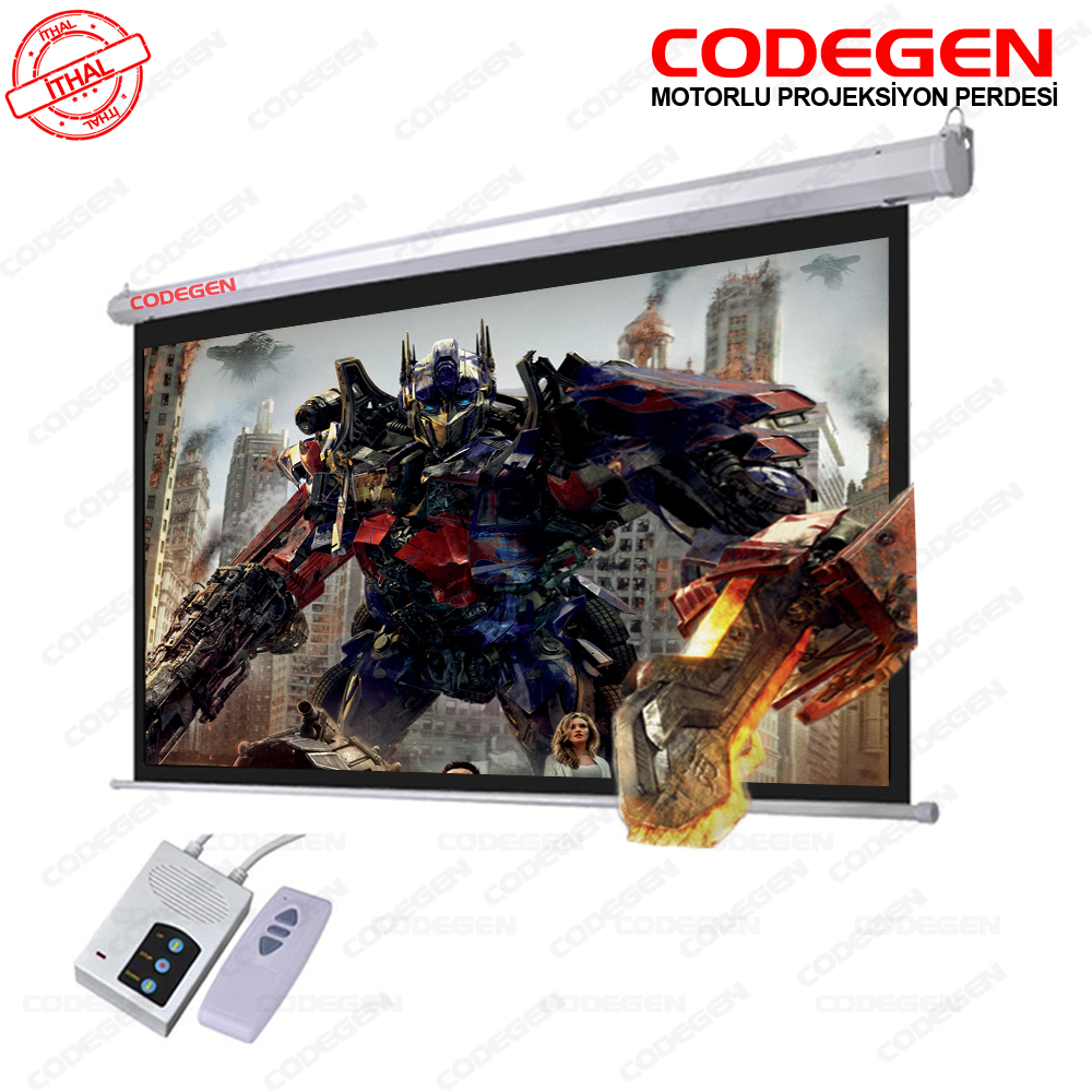 CODEGEN EX-24 MOTORLU 240x200 PERDE + KUMANDA