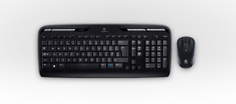 LOGITECH MK330 Kablosuz Klavye Mouse MM Set Siyah (920-003988)