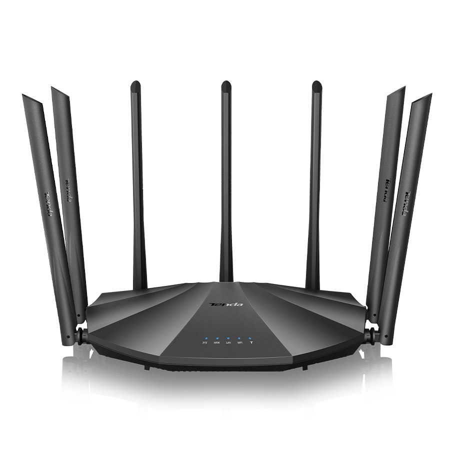 TENDA AC23 Dual Band 300Mbps + 1733Mbps AC2100 Gigabit WiFi Router