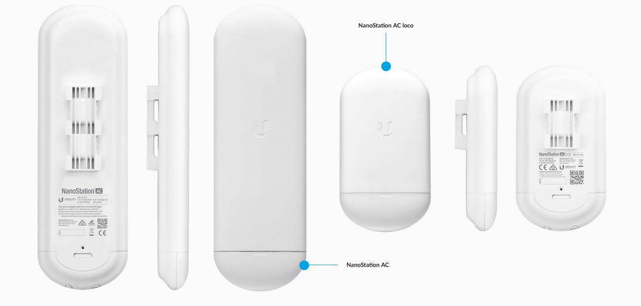UBNT NanoStation NS-5AC 5GHz 450+ Mbps 15+ Km Outdoor airMAX AC Access Point