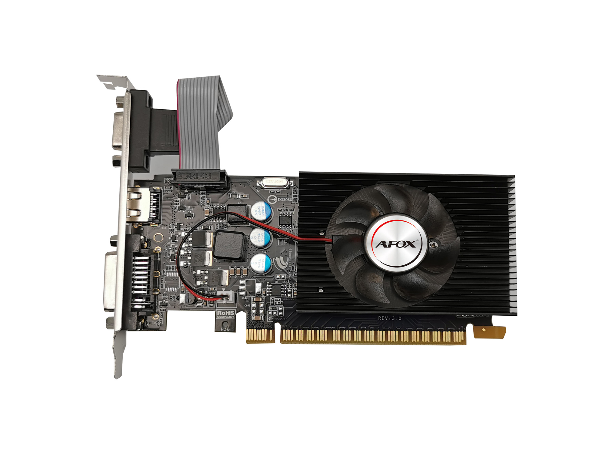 4 GB AFOX GT730 128Bit DDR3 HDMI,DVI,VGA Low Profile & Single Fan