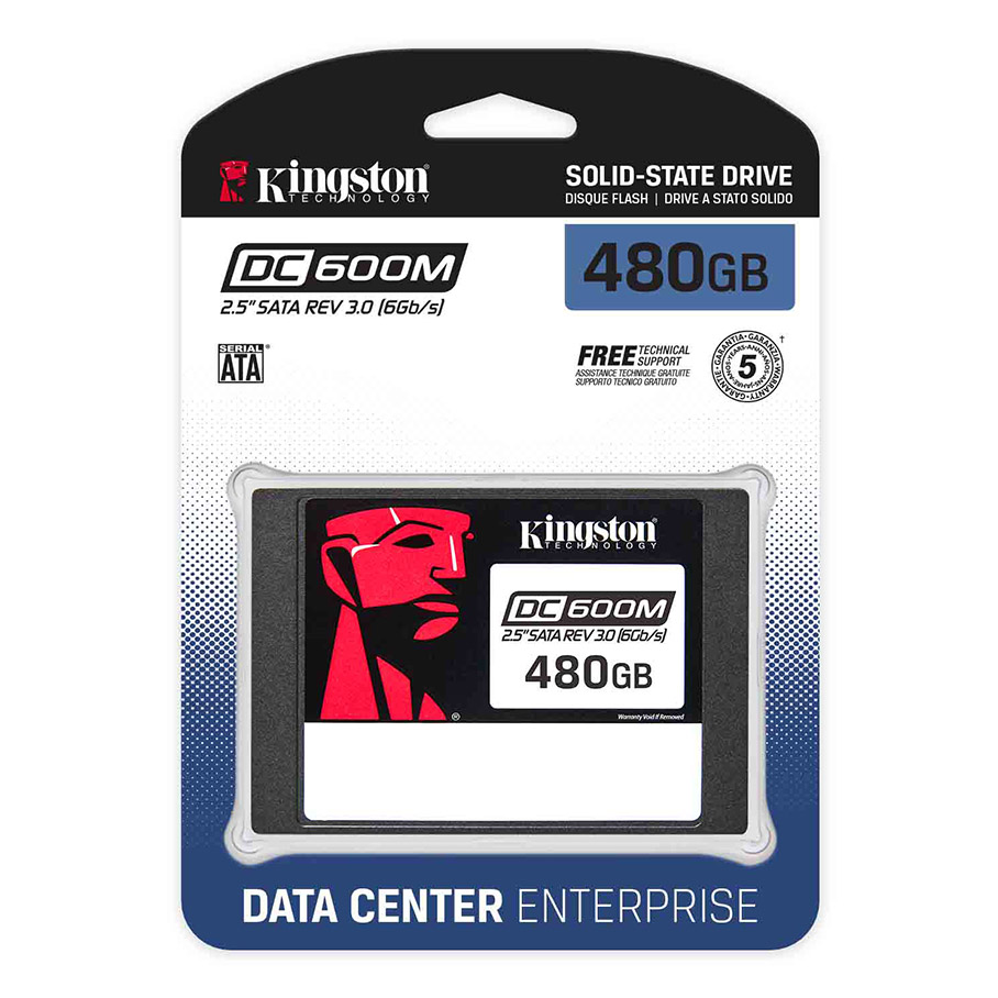 KINGSTON DC600M 480GB 2.5" Sata 3 Sunucu SSD