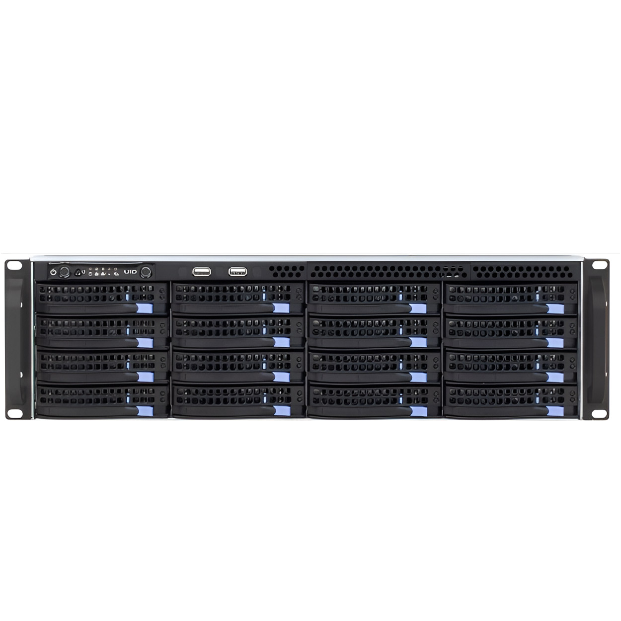 TRASSIR UltraStation 16/x RAID INT 256 Kanal 3U 16 Yuvalı NVR Kayıt Cihazı