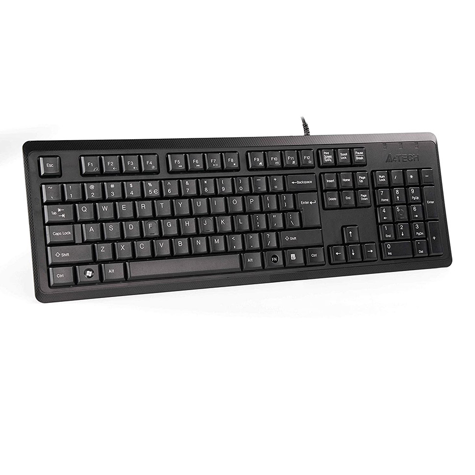 A4 TECH KR-92 Q MM Fonksiyon tuşlu USB Siyah Klavye