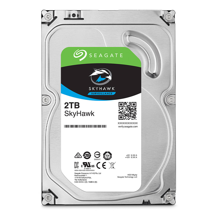 SEAGATE SKYHAWK 2 TB 256MB 5900RPM 7/24  3 Yıl Resmi Dist Garantılı