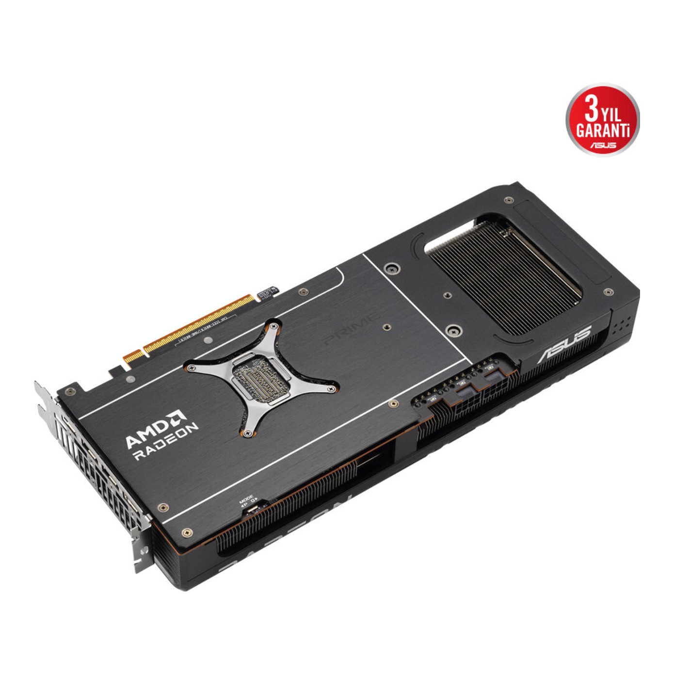 16 GB ASUS PRIME-RX9070-O16G RX 9070XT GDDR6 256 Bit 3XDP HDMI OC Ekran Kartı