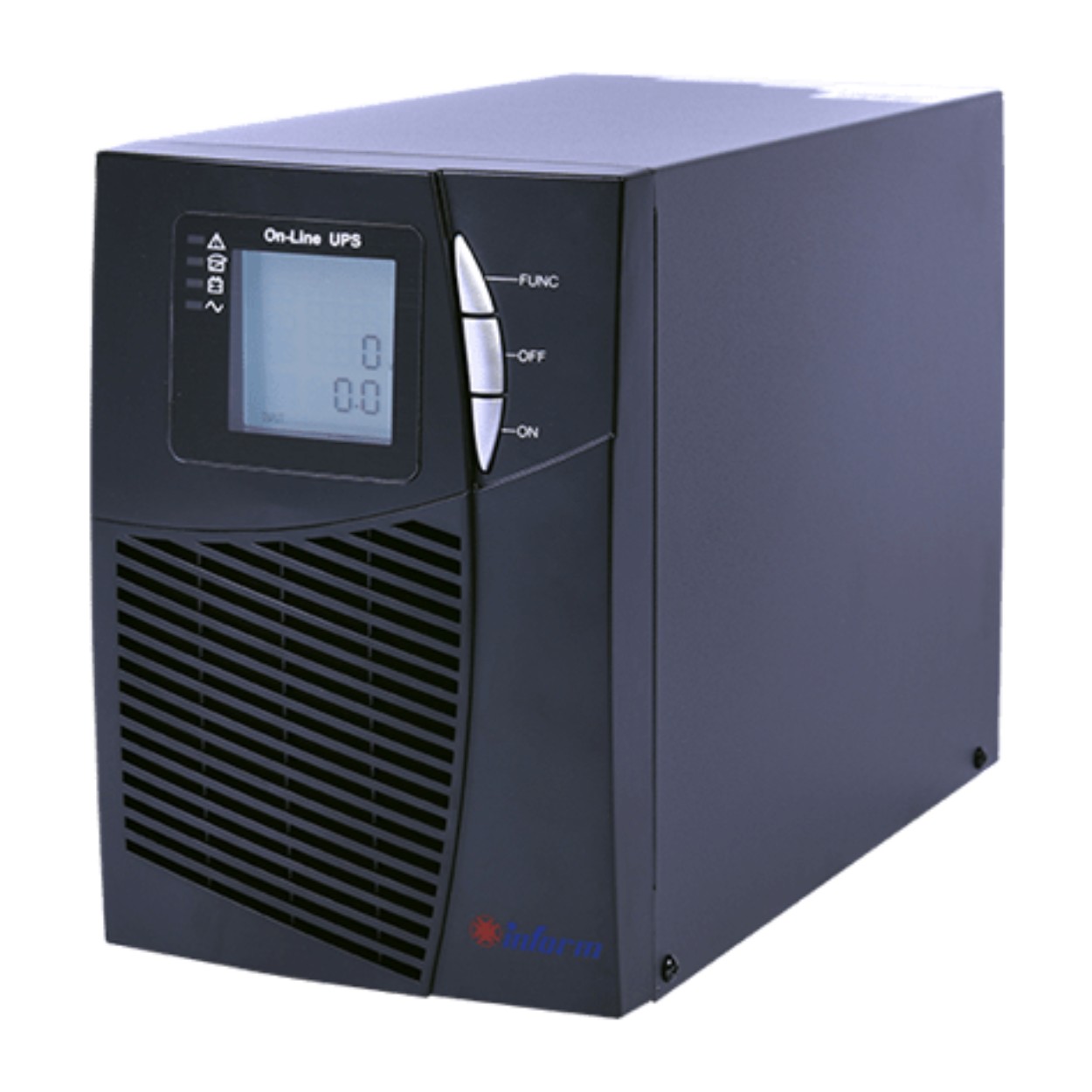 INFORM SİNUS EVO 1 KVA, ON LINE, RACKMOUNT 6-14dk 2X9Ah UPS