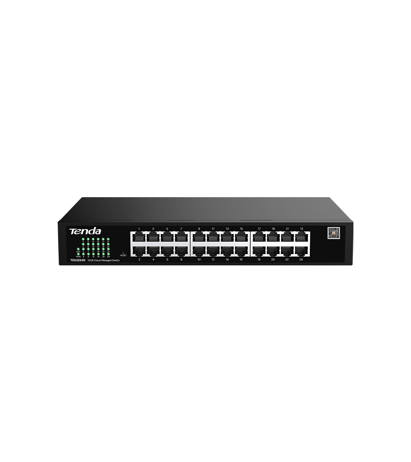 TENDA TEG2224D 24GE Port Bulut Yönetilebilir Switch