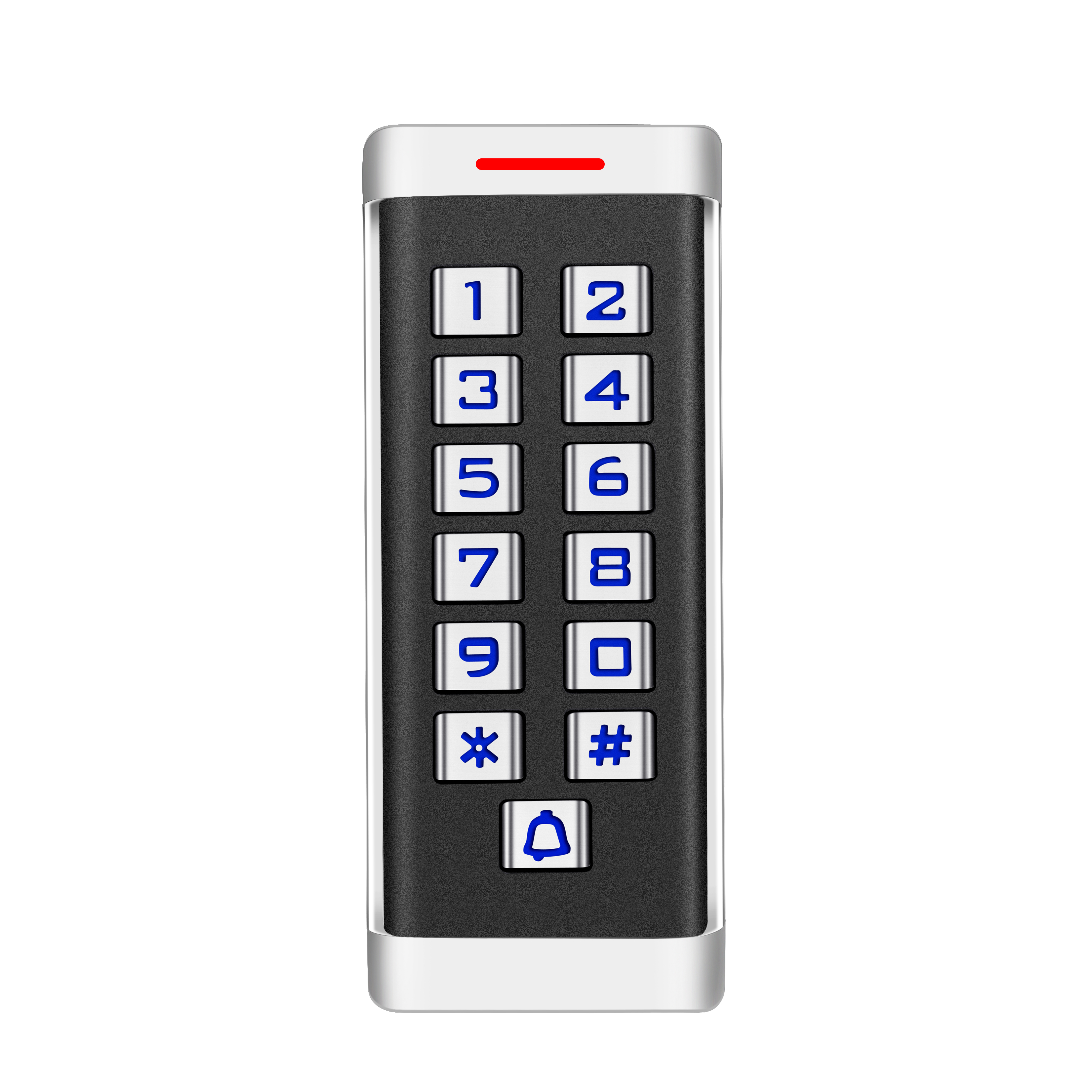 SARKEY SR-201 EM-W Metal Kasa, Dış Ortam (IP68), Stand-Alone, Şifreli, 12V DC P