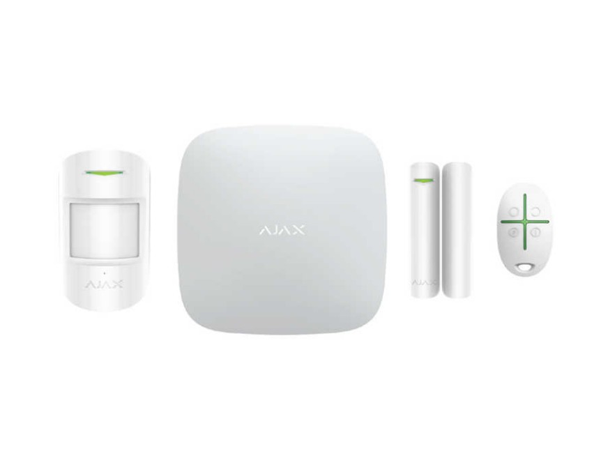 AJAX StarterKit Alarm Başlangıç Seti Beyaz