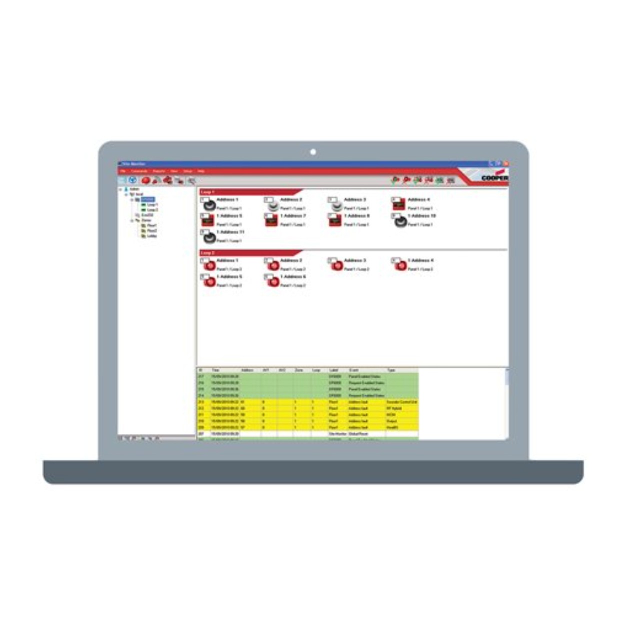 COOPER Site Monitör  Yazlımı 
