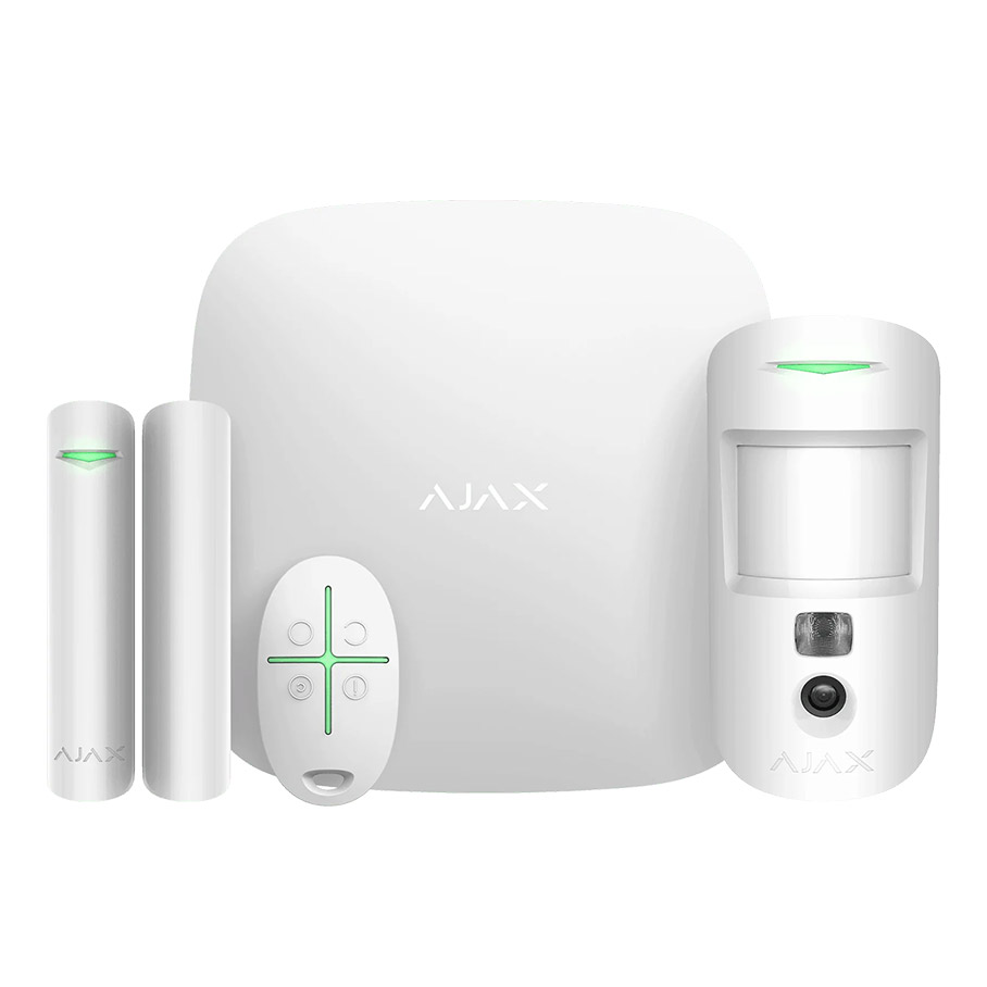 AJAX StarterKit Cam Alarm Seti - Beyaz