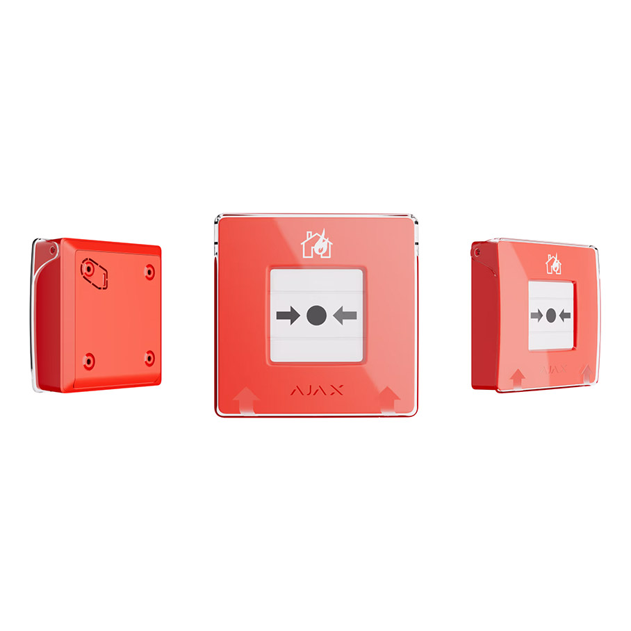 AJAX Manual Call Point KIRBAS- Kırmızı