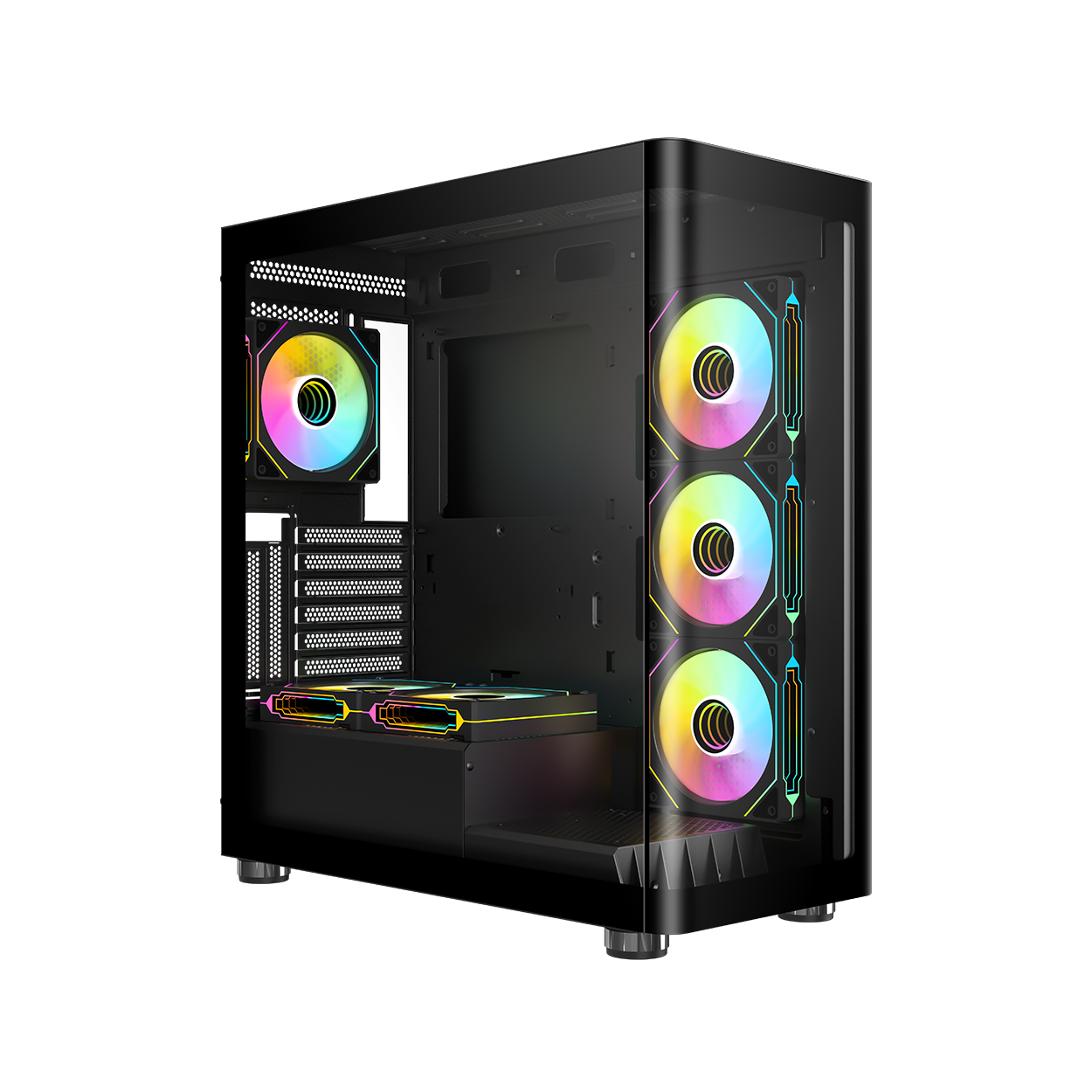 FRISBY VANTA-G 750W 80+ BRONZE ARGB 6X FAN GAMING KASA (FC-9570G)