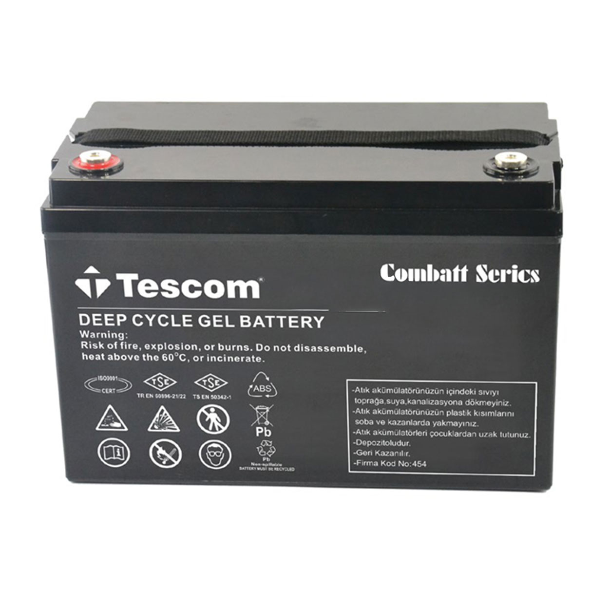 TESCOM COMBATT CBL12-7E 7AH 12V Kuru Tip Akü