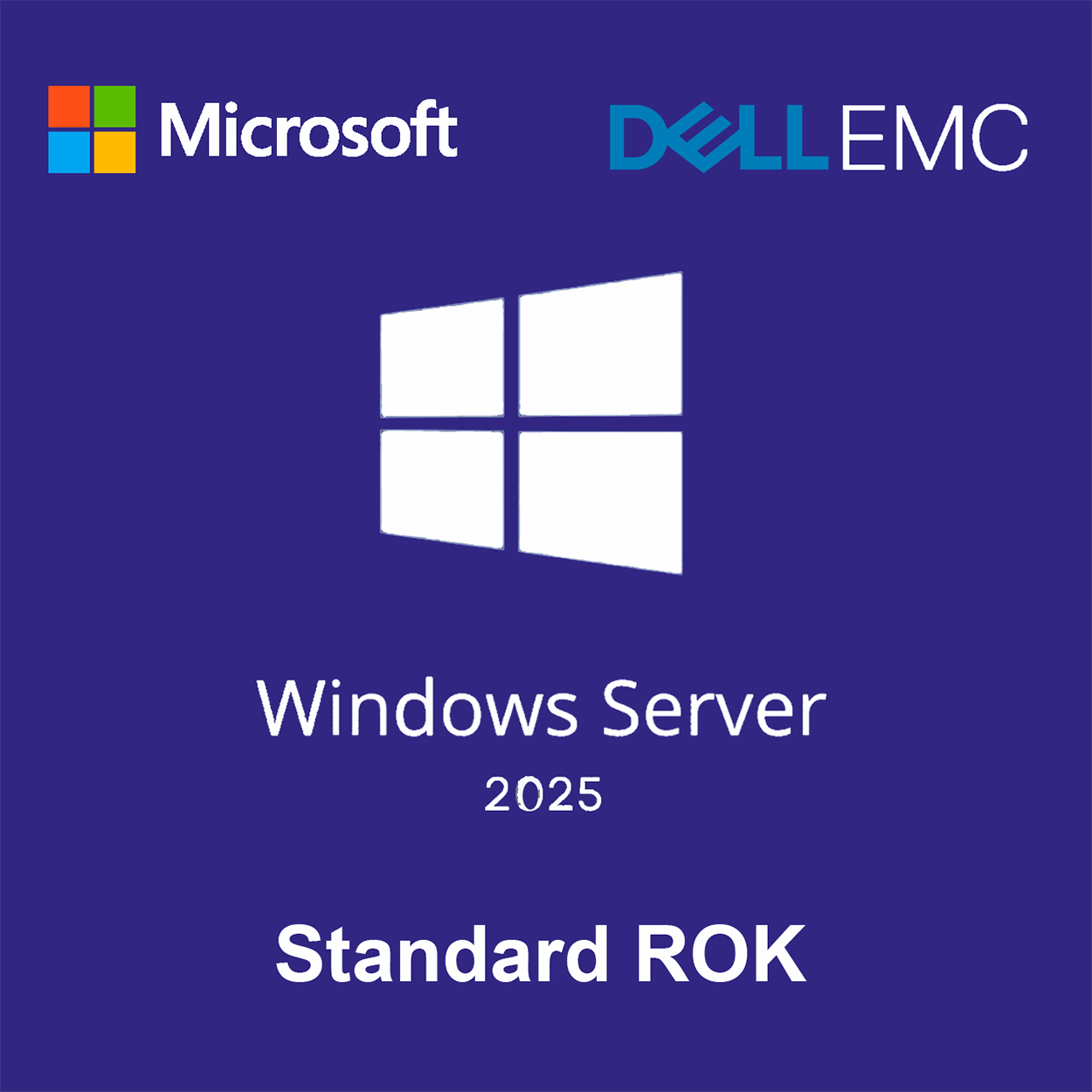 DELL Windows Server 2025 Standart ROK 16 Co