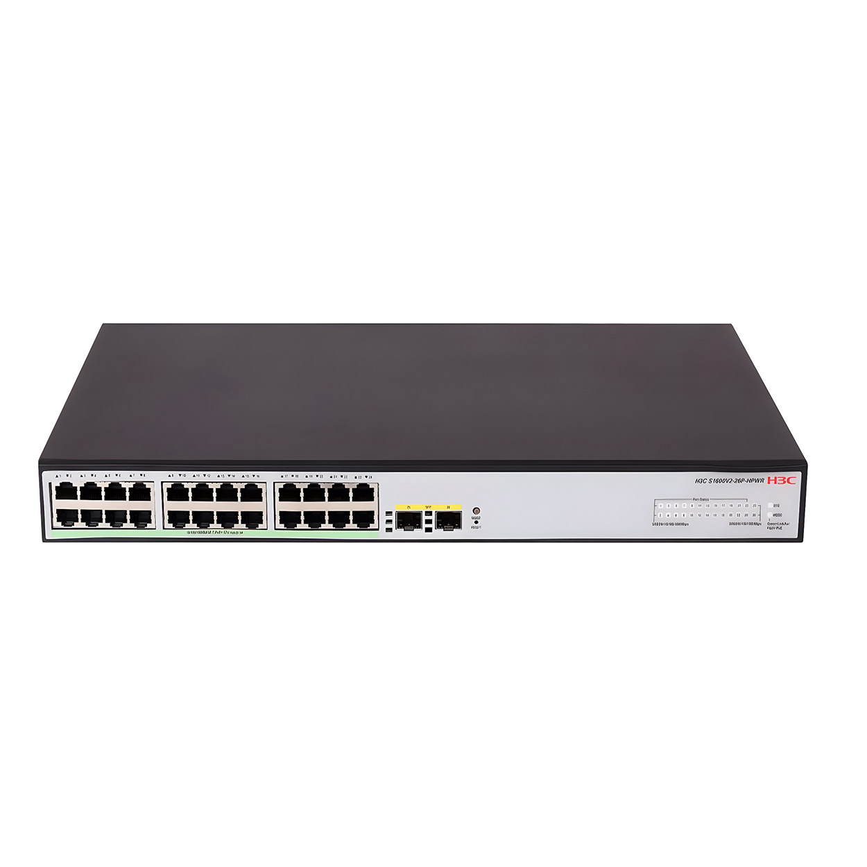 H3C Aolynk S1600V2-26P 24GE Port, 2xSFP L2 Yönetilebilir Switch