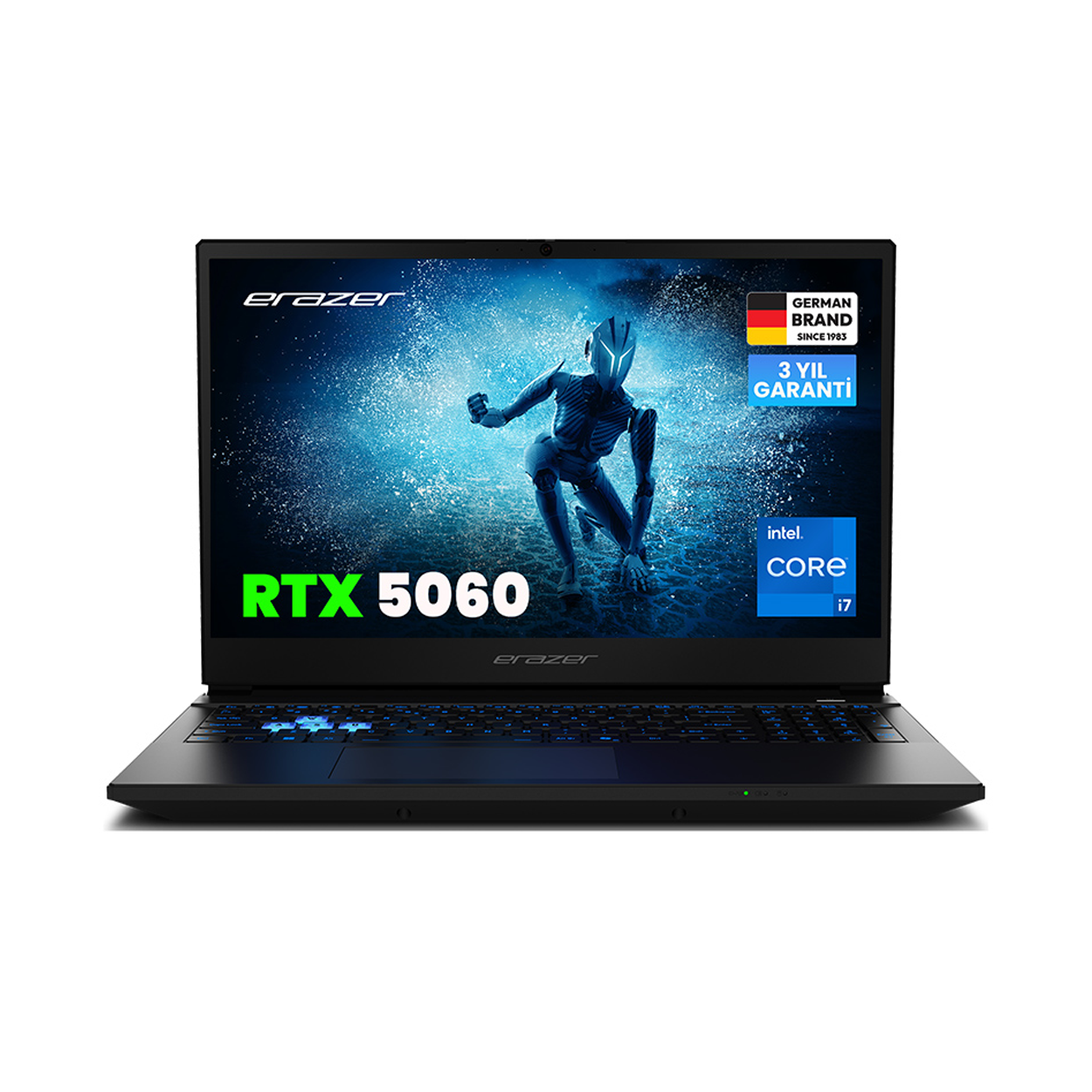 ERAZER Deputy 15 P1 15.6" i7-13620H 16GB 1TB RTX5060 FDOS